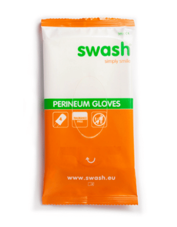 Swash Perineum Gloves - Zonder parfum - 4 stuks