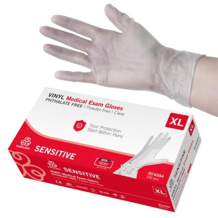 EVERCARE Vinyl handschoenen - Poedervrij - XL - 100 stuks