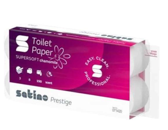 SATINO Prestige Toiletpapier - 3-laags - 8 rollen