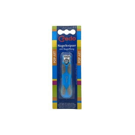 Nagelknipper - Groot - Soft Touch - Blauw