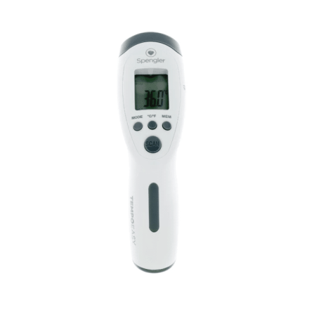 Contactloze infraroodthermometer Tempo Easy - Grijs