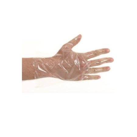 Plastiek NS handschoen 100st