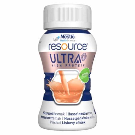 Nestlé Resource Ultra+ Drinkvoeding - Hazelnoot - 125 ml - set van 4 flesjes