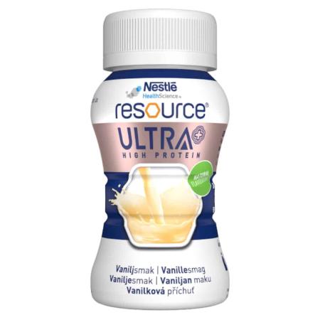 Nestlé Resource Ultra+ Drinkvoeding - Vanille - 125 ml - set van 4 flesjes