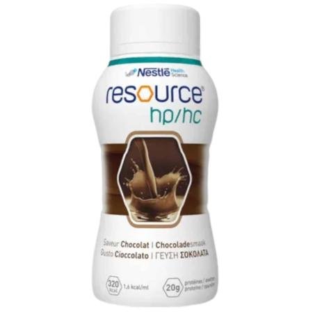 Nestlé Resource HP/HC Drinkvoeding - Chocolade - 200ml - set van 4 flesjes