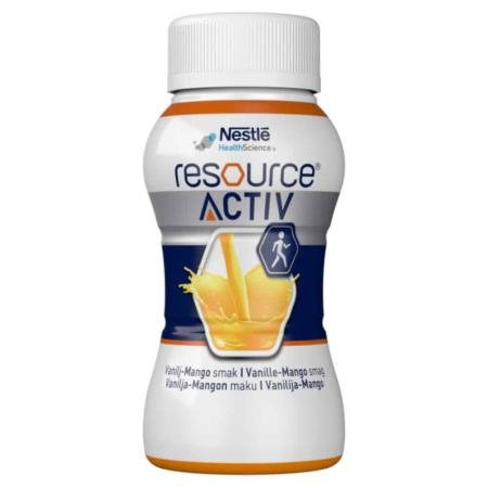 Nestlé Resource Aktiv Drinkvoeding - Tropische vanille - 200ml - set van 4 flesjes