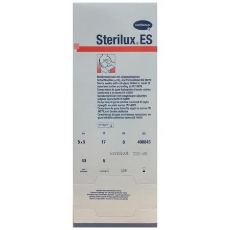 STERILUX gaaskompressen - steriel - 5 x 5cm (40 x 5 stuks)