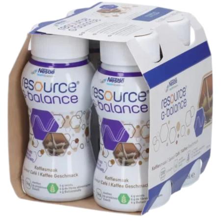 Nestlé Resource G Balance Drinkvoeding - Koffie - 200ml - set van 4 flesjes