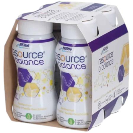 Nestlé Resource G Balance Drinkvoeding - Vanille - 200ml - set van 4 flesjes