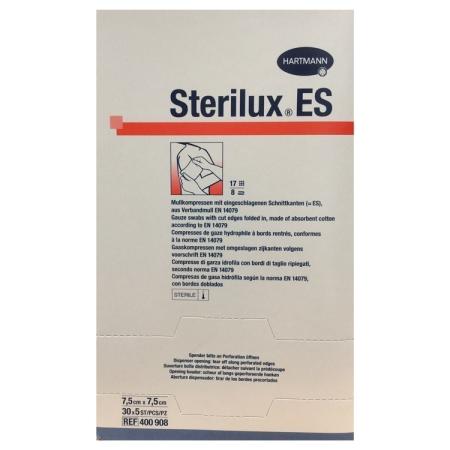 STERILUX gaaskompressen - steriel - 7,5 x 7,5 cm (30 x 5 stuks)