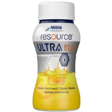 Nestlé Resource Ultra Fruit Drinkvoeding - Ananas - 200ml - set van 4 flesjes