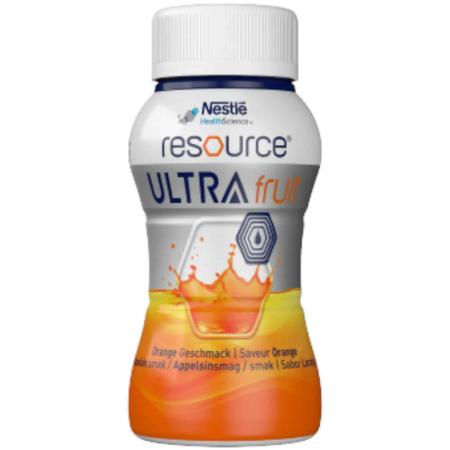 Nestlé Resource Ultra Fruit Drinkvoeding - Sinaasappel - 200ml - set van 4 flesjes
