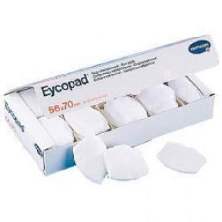 Eycopad oogkompressen - 5,6 x 7cm - Niet steriel - 50 stuks