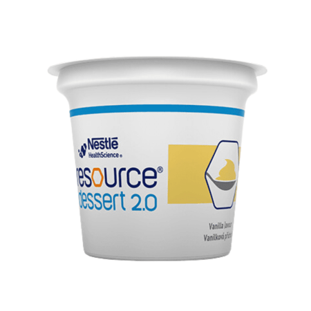 Nestlé Resource Dessert 2.0 - Vanille - 125g - set van 4 potjes
