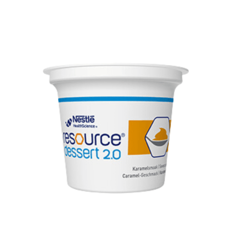 Nestlé Resource Dessert 2.0 - Karamel - 125g - set van 4 potjes