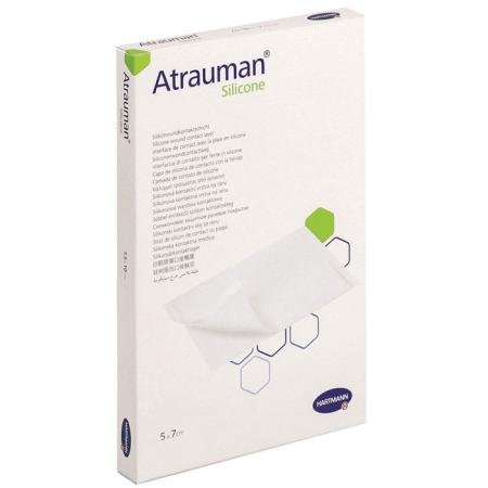 Atrauman SILICONE steriel - 5 cm x 7 cm - 10 stuks