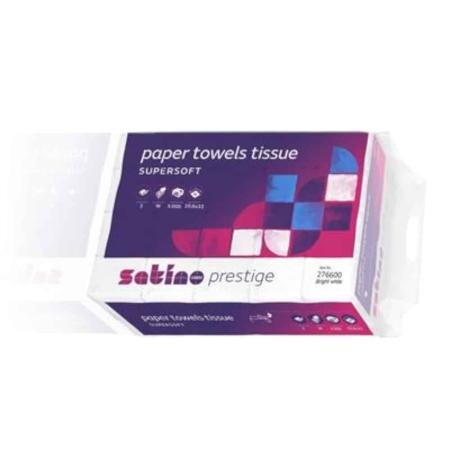 SATINO Handdoekje - Interfold - 2-laags - 32 x 20,6cm - 25 x 120 stuks (PT2)