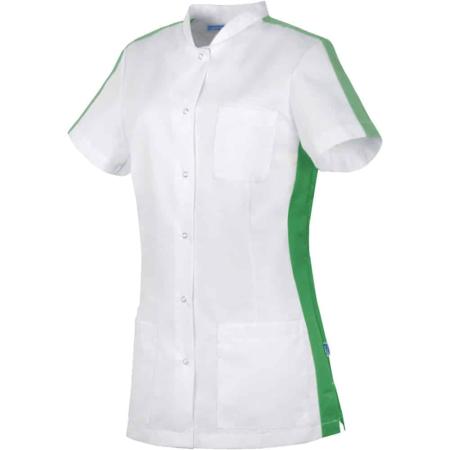 Tunique pour les femmes KRISTEL - Blanc/vert