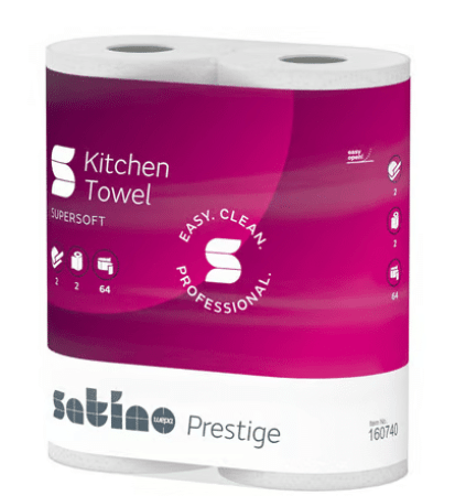 SATINO Prestige Keukenrol - 2-laags - 2 rollen