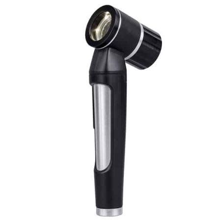 Dermatoscoop LuxaScope - LED - 3,7V - Herlaadbaar via USB - Met schaal - Zwart