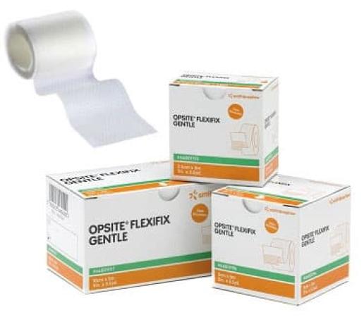 Opsite Flexifix GENTLE - met siliconen kleeflaag - 10cm x 5m