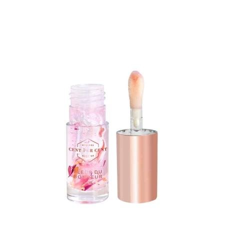 Cent Pur Cent Lip Oil - Fleur du Bonheur - Violette