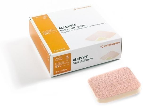Allevyn compresse stérile 5x5cm 10u.