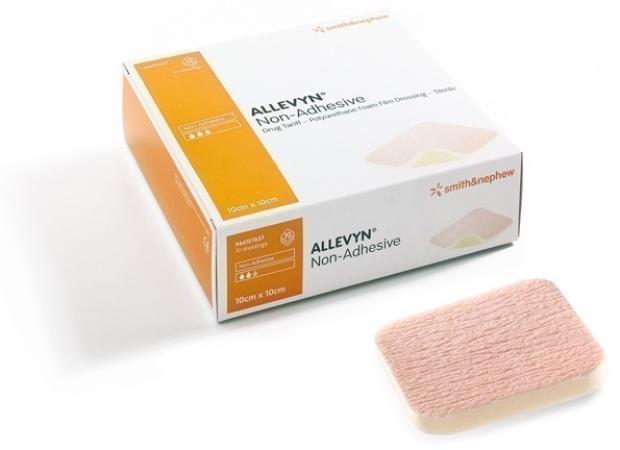 Allevyn compresse non adhesive 10x10cm 10u.