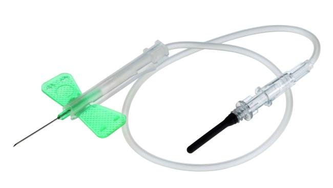 Unistik Shieldlock - Met Luer-adapter - Zonder houder - 21G x 300mm - 100 stuks