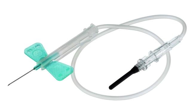 Unistik Shieldlock - Met Luer-adapter - Zonder houder - 23G x 300mm - 100 stuks