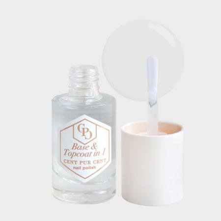 Cent Pur Cent Nail Base- & Topcoat in 1