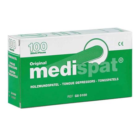 Tongspatels - Hout - Niet steriel - 100 stuks