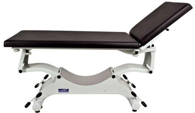 Quest Onderzoekstafel - Elektrisch hoog/laag (manuele rug) - Ligvlak 65cm breed