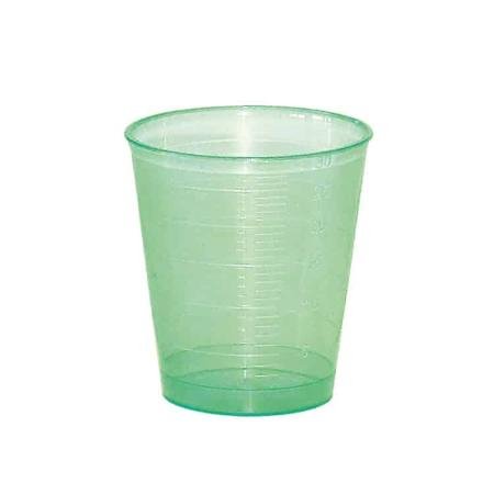 Schwarz medicatiebekertjes 30ml - Groen - 80 stuk