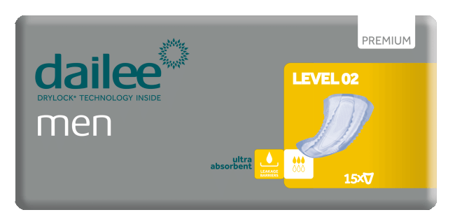 DAILEE Men Premium - Level 2 - 15 pièces