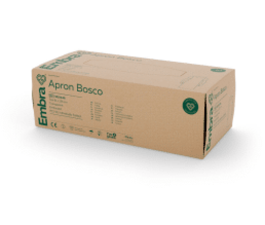 EMBRA Bosco schort - 81 x 125cm - Transparant