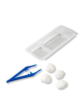 Steriele set nr. 6 - Sterisets (pincet + 4 deppers) - 100 sets
