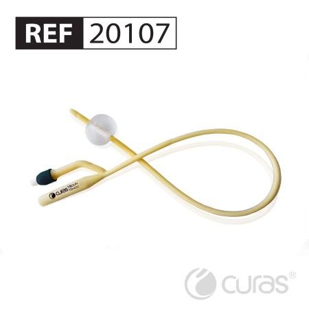 Curas Foley-katheter - Gesiliconiseerd (latex) - CH14 - 10ml - 2-wegs - 40cm - per stuk