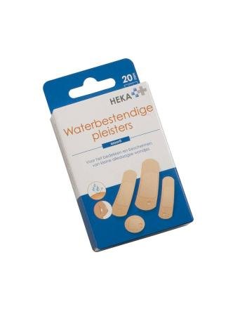 HEKA Assortiment waterbestendige pleisters - 20 stuks