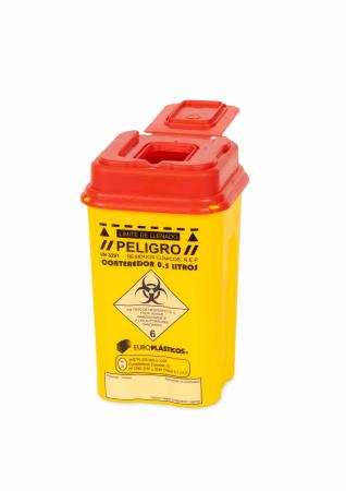 Naaldcontainer 0,5 liter - per stuk