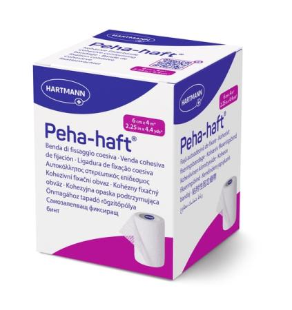 Peha-Haft latexvrij - 6cm x 4m - per stuk