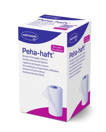 Peha-Haft latexvrij - 8cm x 4m - per stuk
