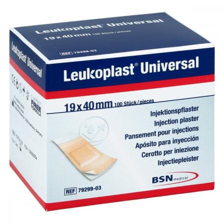 Leukoplast Universeel Injectiestrips - 19 x 40mm - 100 stuks