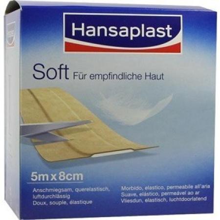 Leukoplast Soft Snelverband - Huidskleurig - 8cm x 5m