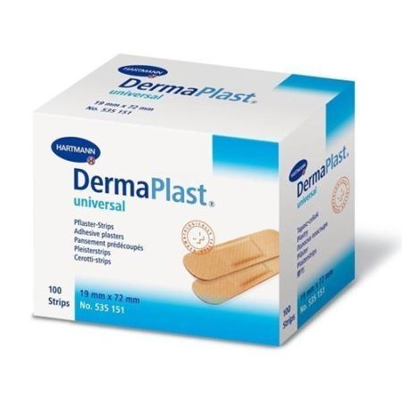 Dermaplast Universal Waterbestendige wondpleister - 19 x 72mm - 100 stuks