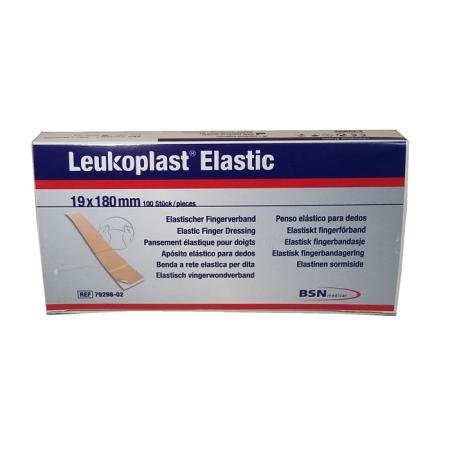 Leukoplast Elastic vingerpleister 19 x 180 mm 100 stuks