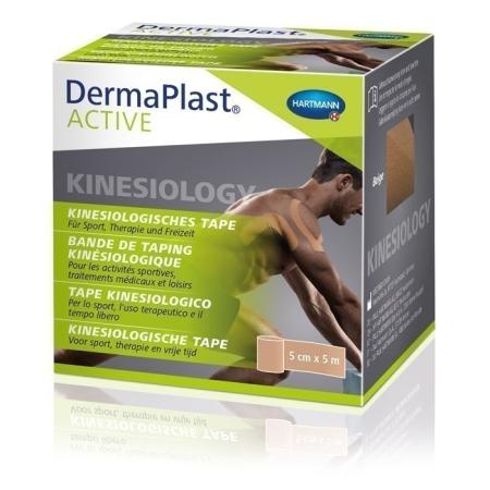 DermaPlast® ACTIVE Kinesiology Tape - Beige - 5cm x 5m