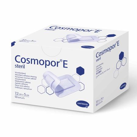 Cosmopor E non-woven pleister - 7,2 x 5cm - 50 stuks