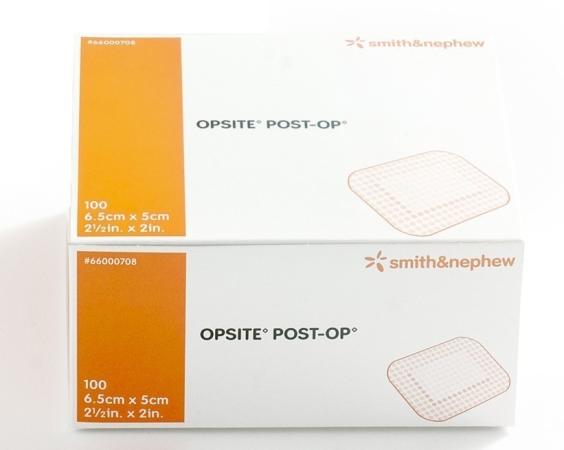 Opsite Post-Op - 6,5 x 5 cm - 100 stuks