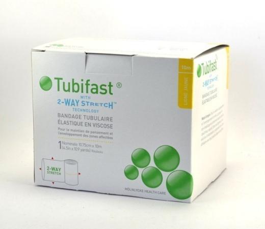 Tubifast - 10,75cm x 10m - Jaune (35-64cm) - 1 pièce